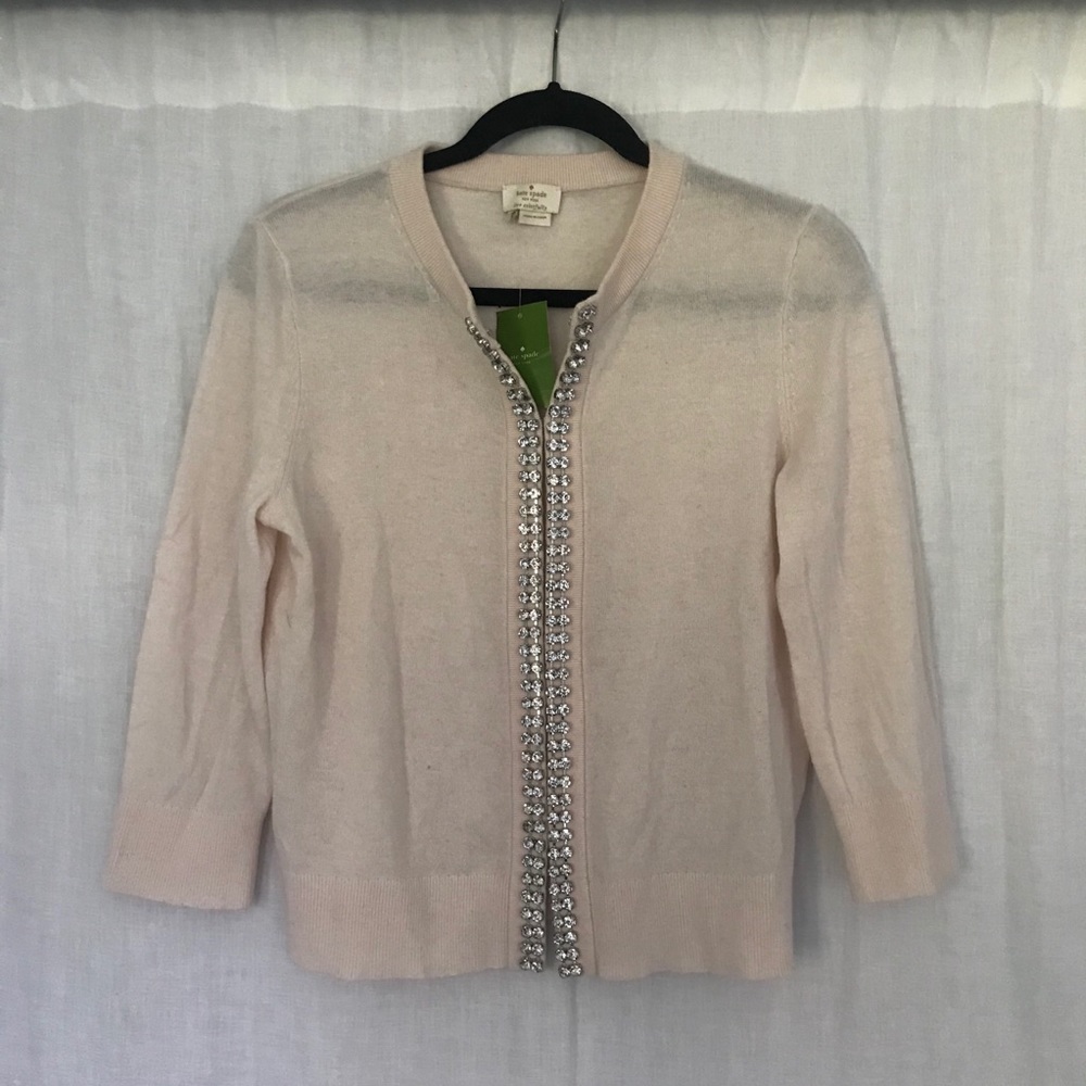 Kate Spade Steal Spotlight Embellished Cardigan - Picture 3 of 11